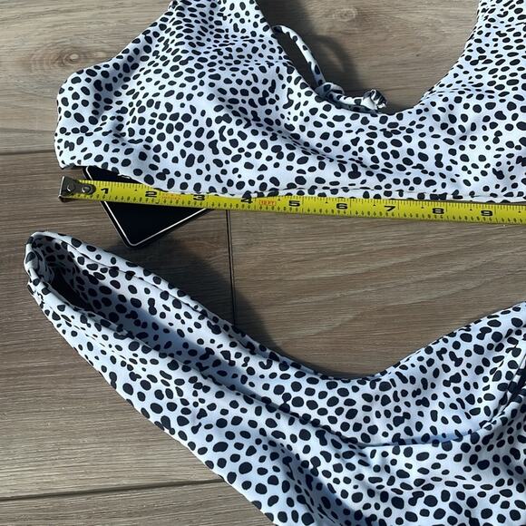 Zaful Polka Dits Bikini Set Sz Small NWT - Picture 2 of 4